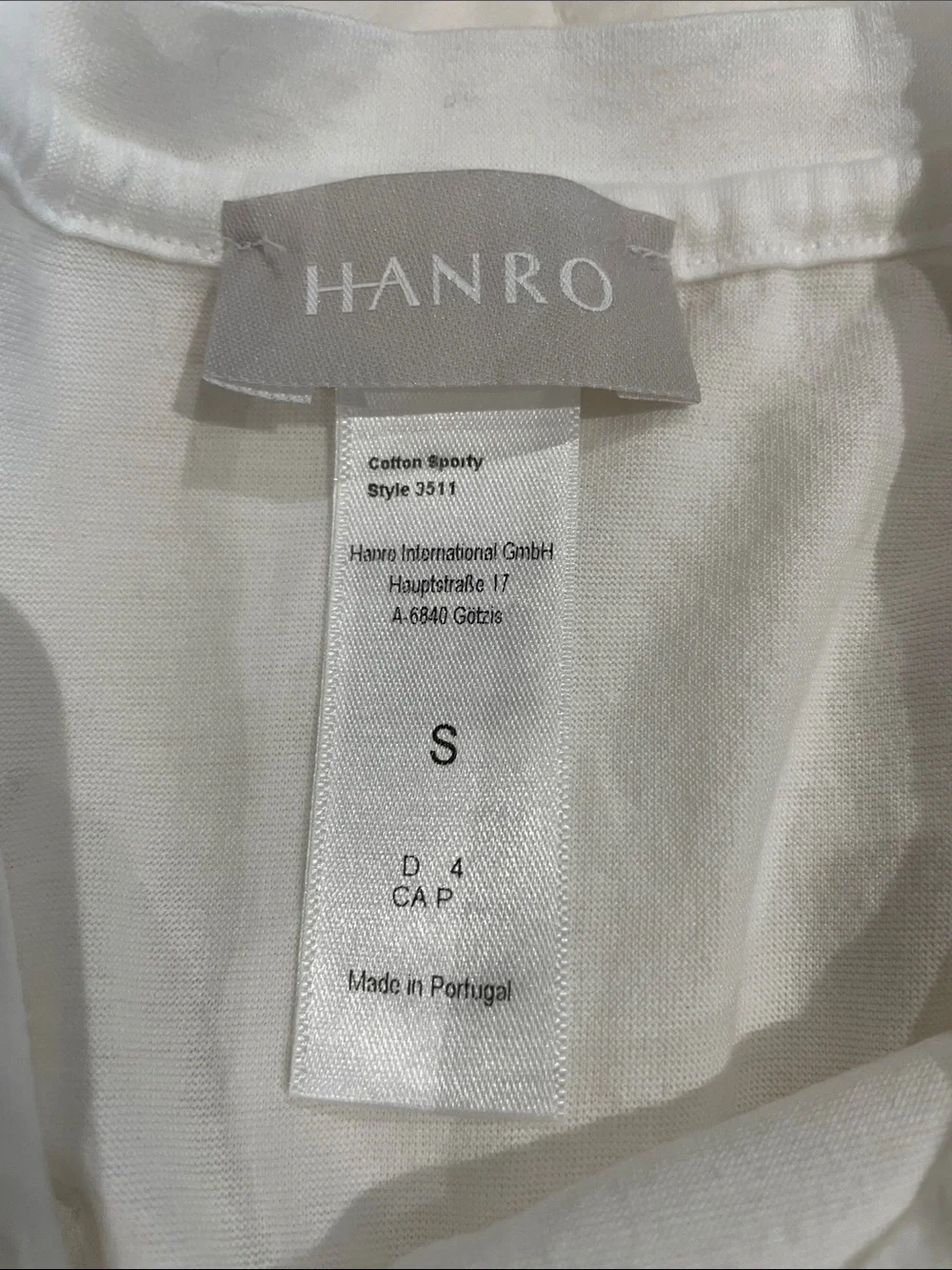 Hanro ‘Cotton Sporty’ Crew Neck Cotton T-Shirt